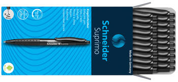 Lodīšu pildspalva SCHNEIDER SUPRIMO 1.0mm melna tinte (200-06654)