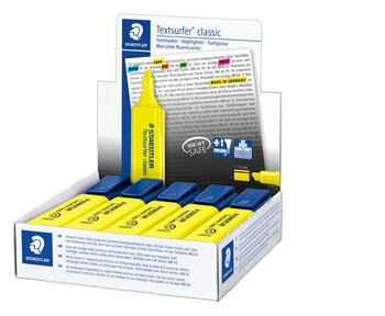 Teksta marķieris STAEDTLER TEXTSURFER 364 dzeltens (200-01300)