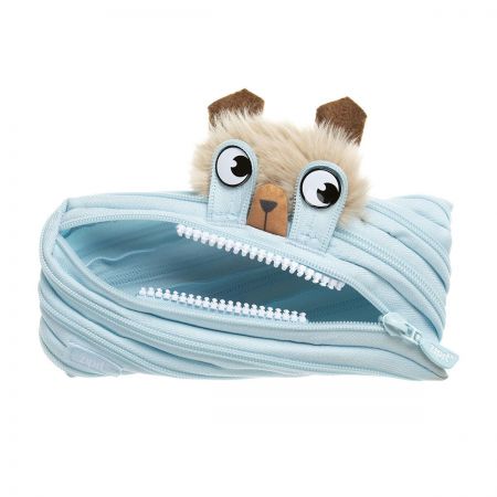 Penālis ZIPIT Unicorn Pouch, gaiši zils (550-05062)