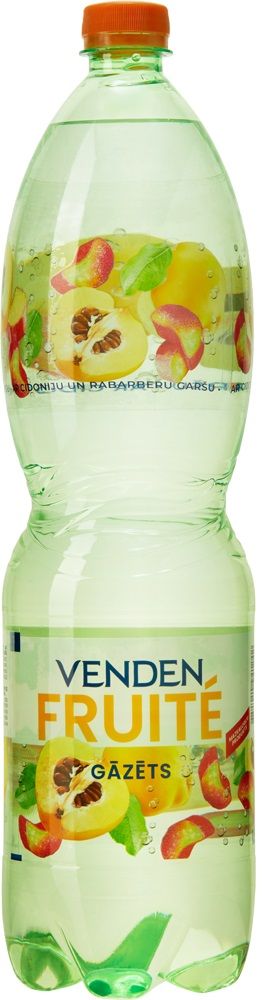 Bezalkoholisks dzēriens VENDEN Fruite Cidonija un Rabarberis, gāzēts, PET, 1.5l (DEP) (450-23084)