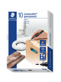 Noturīgais marķieris STAEDTLER LUMOCOLOR 352, konisks, melns (200-01474)