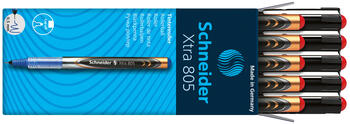 Pildspalva rollers SCHNEIDER XTRA 805 0.5mm, sarkans korpuss, sarkana (200-00640)