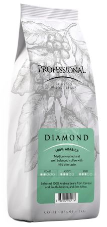 Kafijas pupiņas PROFESSIONAL DIAMOND, 1 kg (450-01740)