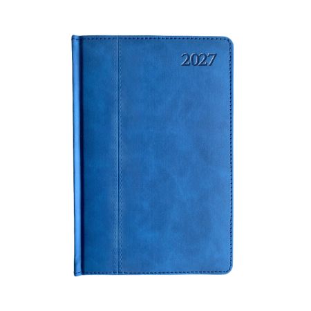 Plānotājs PREMIER PLUS 2027, PU, A4, nedēļa, zila krāsa(Baltic) (100-11753)