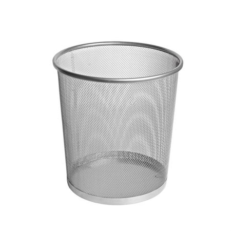 Papīra grozs FOROFIS, 16l, sudrabs (200-13828)