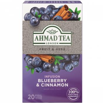 Ahmad Tēja 20' Alu Blueberry & Cinnamon (450-17763)