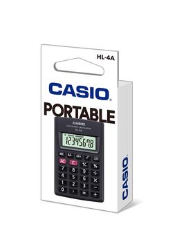 Kabatas kalkulators CASIO HL-4A, 56 x 87 x 9 mm (250-05199)