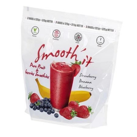 Saldēts augļu kokteilis SMOOTH`IT, sarkans 2.5kg (450-23173)
