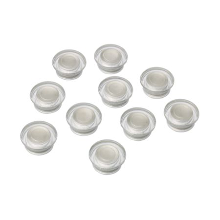 Magnēti stikla tāfelai NOBO CLEAR 10 gab./iepak., caurspīdīgi (250-06401)