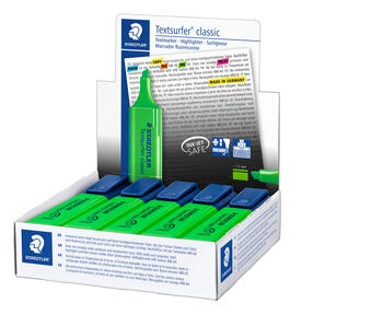 Teksta marķieris STAEDTLER TEXTSURFER 364 zaļš (200-01304)