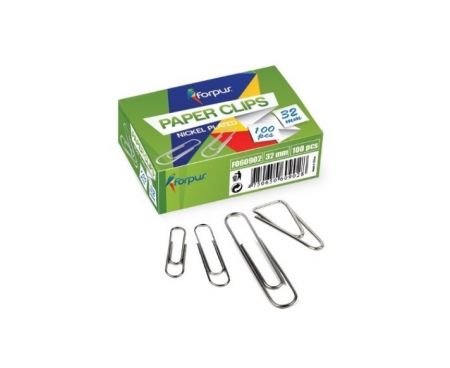 Kancelejas saspraudes FORPUS 26mm (100gab) cinkotas (200-04830)