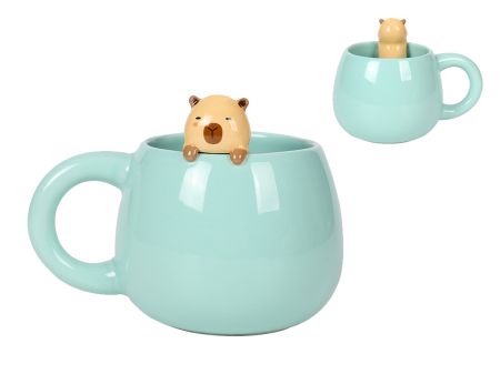 Keramikas krūze ar šarmu CAPYBARA (650-03843)