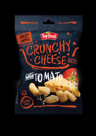 Kraukšķīgs siers TOP FOOD, tomāts, 25 g (450-22985)
