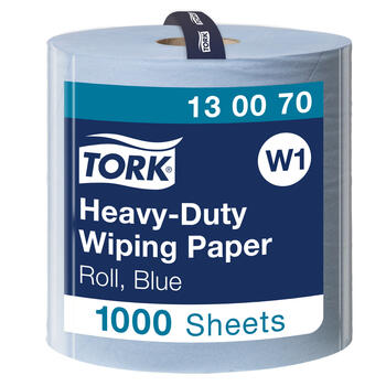 Industriālais papīrs TORK Advanced 430 W1, 2.sl., 1000 lapas rullī, 36.9 cm x 340 m, zilā krāsā (400-01633)