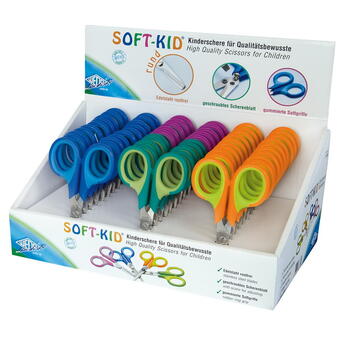 Bērnu šķēres Wedo SOFT- KID 11.5 cm (200-06805)