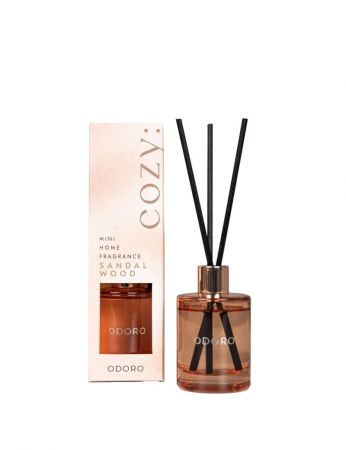Gaisa atsvaidzinātājs ODORO mini "Sandalwood", ar kociņiem, 30 ml (400-10645)