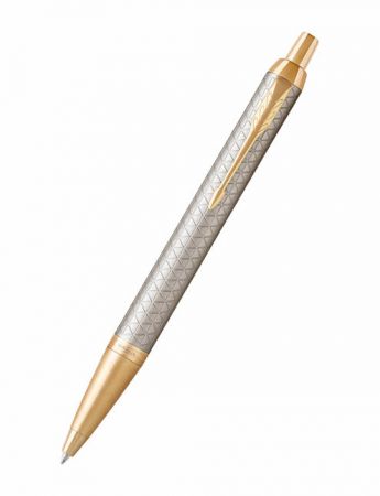 Lodīšu pildspalva Parker IM Premium Warm Silver GT (200-13162)