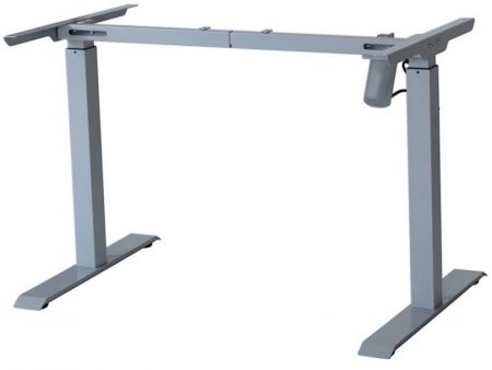 Regulējama augstuma galda rāmis SUN-FLEX®DESKFRAME II, 70-117cm, sudraba / pelēks (350-01280)