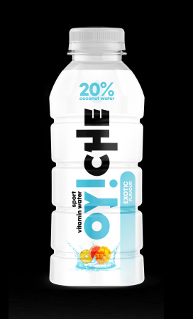 Vitaminizēts dzēriens OY!CHE, mango, apelsīns 20%, kokosriekstu ūdens, PET, 0.5l (DEP) (450-23518)