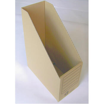Arhīva bokss SMLT no brūna gofrēta kartona, 330x250x120 mm (200-03679)