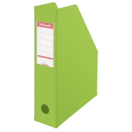 Dokumentu bokss ESSELTE VIVIDA vertikāla, PVC, 70mm, A4 formāts, zaļa (200-02286)