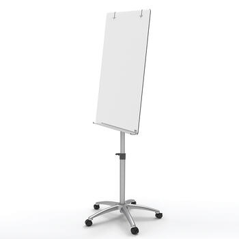 Mobila stikla tāfele-molberts NOBO, Brilliant balta (250-07066)