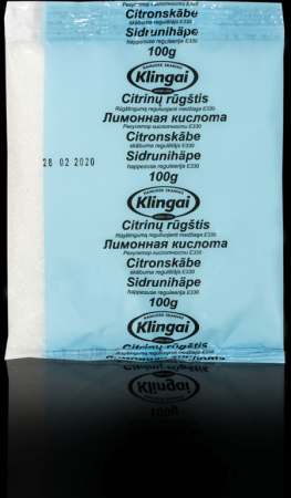 Citronskābe KLINGAI, 100g (450-08213)