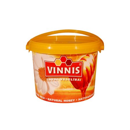 Dažādu ziedu medus VINNIS, 4,5 kg (450-04775)