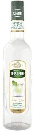 Sīrups TEISSEIRE Cristal clear Mint, 0.7l (DEP) (450-15616)