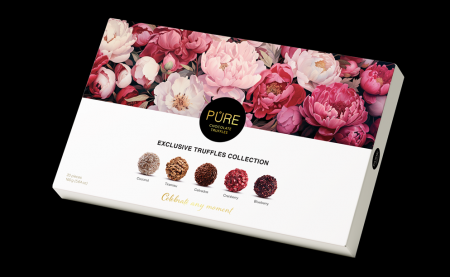 Šokolādes trifeļu kolekcija ''20'' 160g, PURE CHOC (450-10118)
