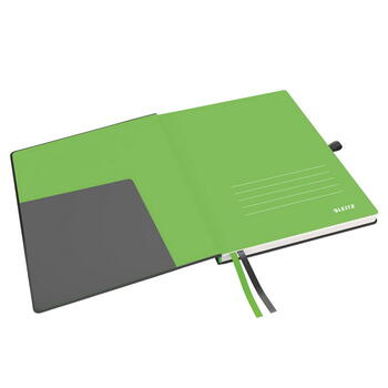 Piezīmju grāmatiņa LEITZ COMPLETE Ipad formāts, 80 lapas, rūtiņu, melna (100-05103)