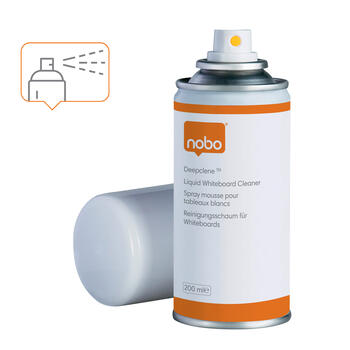 Tīrīšanas šķidrums baltajām tāfelēm NOBO DEEP CLEAN, izsmidzināms, 150ml (250-06353)