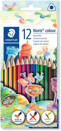 Krāsainie zīmuļi STAEDTLER NORIS, 12 krāsas (200-13083)
