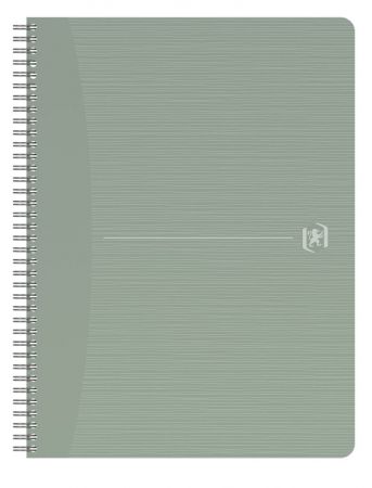 Piezīmju grāmatiņa ar spirāli OXFORD, A4, 90 lapas, 90 gsm, rūtiņu (100-10162)