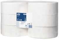 Tualetes papīrs TORK Advanced Jumbo T1, 2 sl, 1800 lapiņas rullī, 9.7 cm x 360 m, baltā krāsā ar lapiņām (400-03674)