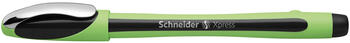 Pildspalva liners SCHNEIDER XPRESS 0.8mm, zaļš korpuss, melna tinte (200-00644)