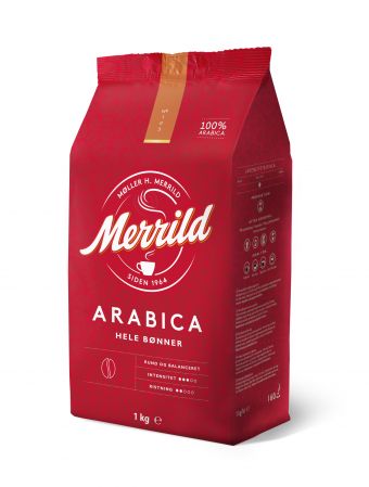 Kafijas pupiņas MERRILD, 1 kg (450-01437)