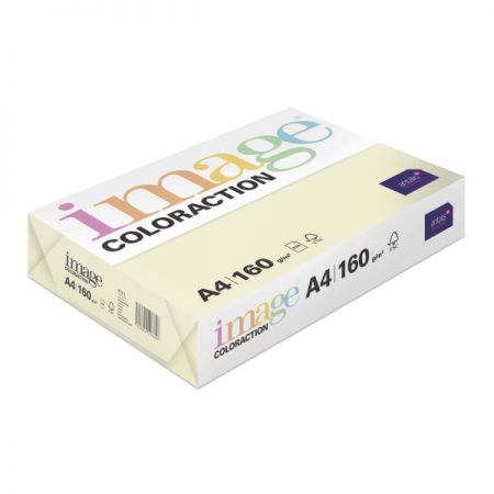Krāsains papīrs IMAGE COLORACTION, A4, 160 gsm, 250 loksnes, DESERT / PALE YELLOW (100-00086)