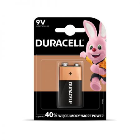 Baterija DURACELL 9V, LR61, 1 gab./iepak. (250-04248)