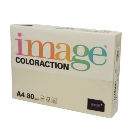 Krāsains papīrs IMAGE COLORACTION, A4, 80 gsm, 500 loksnes, ATTOL / PALE IVORY (100-10142)