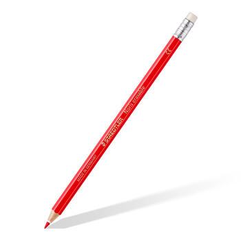 Krāsainie zīmuļi ar dzēšgumiju STAEDTLER NORIS CLUB ERASABLE 12 krāsas (200-03753)