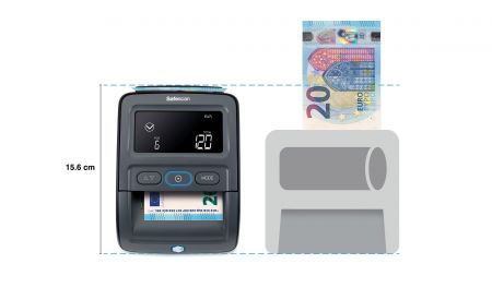 Automātiskais viltojumu detektors Safescan 155-S G2 complete (250-09034)