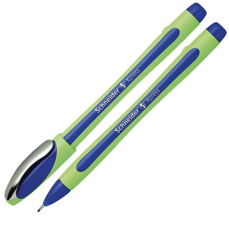 Pildspalva liners SCHNEIDER XPRESS 0.8mm, zaļš korpuss, zila tinte (200-00645)
