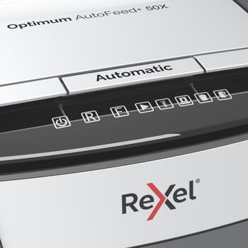 Dokumentu smalcinātājs Rexel Optimum AutoFeed + 50X P4 (250-07928)