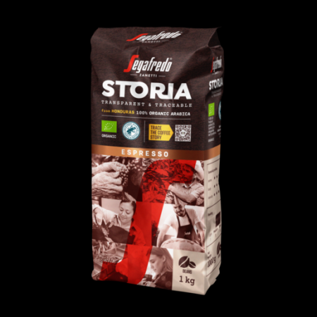 Kafijas pupiņas Segafredo Storia Honduras Arabica Organic 1kg RFA (450-14459)