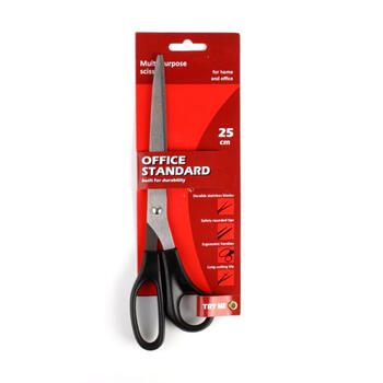 Šķēres OFFICE STANDARD, 25 cm, nerusējošs tērauds (200-10521)