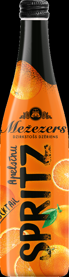 Bezalkoholisks gāzēts dzēriens APELSĪNU SPRITZ, Mežezers 0.5l (DEP) (450-22924)