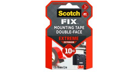 3M Scotch ārtelpu divpusējā stiprinājuma lente, 19 mm x 1,5 m (200-15811)