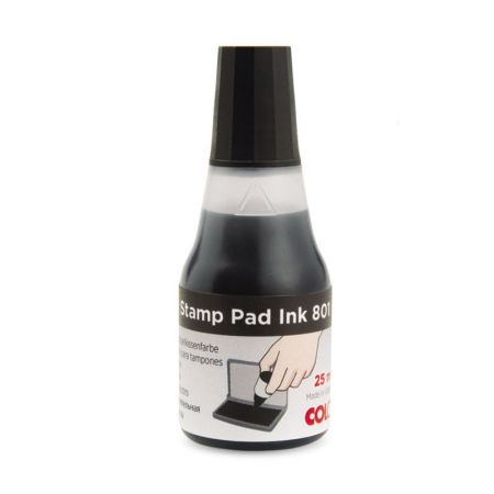 Zīmogu tinte COLOP 801 melna, 25ml (650-00068)