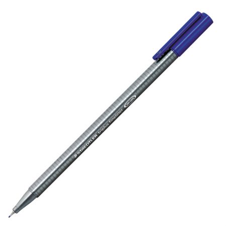Flomasterveida pildspalva STAEDTLER TRIPLUS fineliner, 0.3mm, zila tinte (200-00574)
